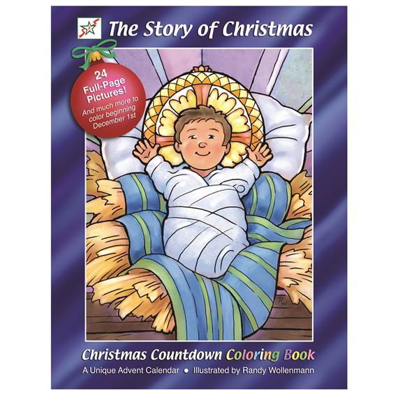 THE STORY OF CHRISTMAS COUNTDOWN COLORING BOOK