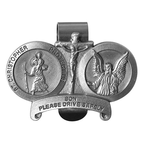 ST. CHRISTOPHER VISOR CLIP - SON