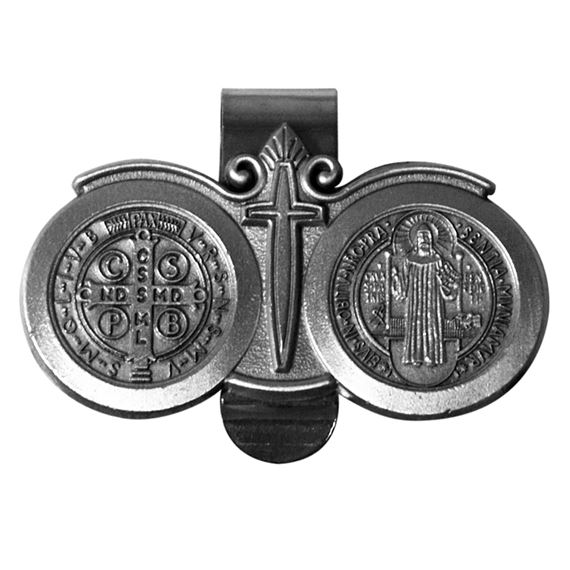 VISOR CLIP - ST. BENEDICT