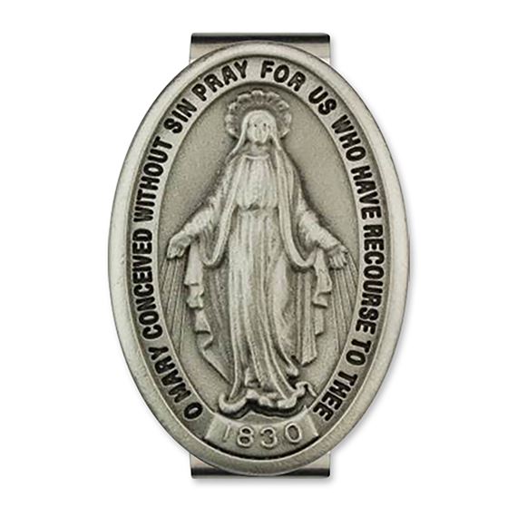 VISOR CLIP - MIRACULOUS MEDAL