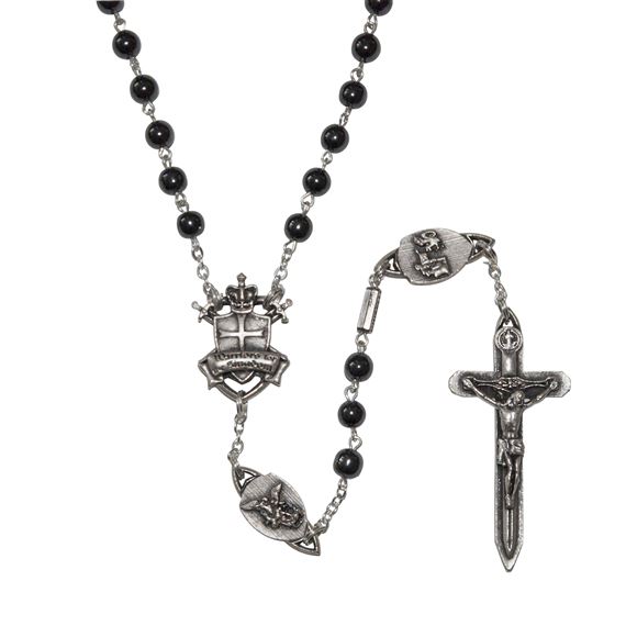 WARRIOR'S ROSARY - SMALL HEMATITE