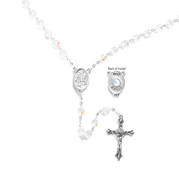 LOURDES ROSARY WITH CLOTH