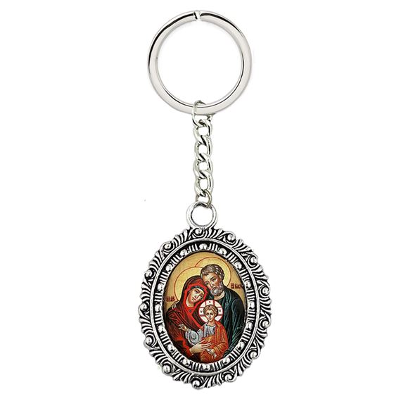 HOLY FAMILY ICON KEY CHAIN