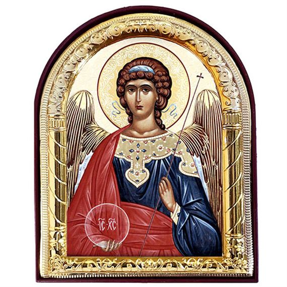 ST. MICHAEL THE ARCHANGEL DESKTOP ICON - 4"