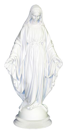 OUR LADY OF GRACE - 16" ALABASTER STATUE