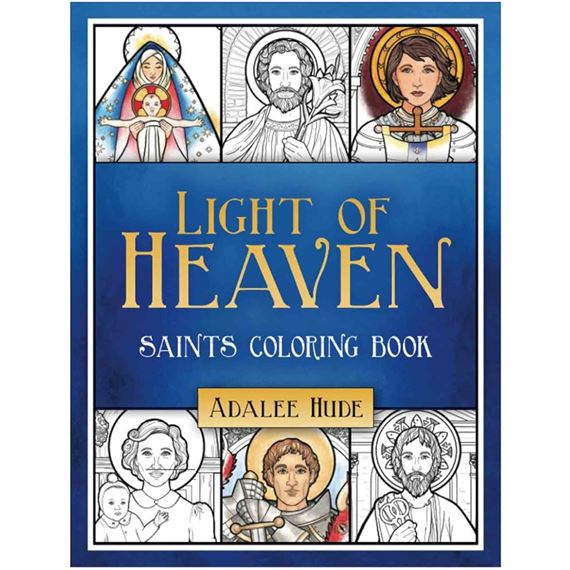 LIGHT OF HEAVEN - SAINTS COLORING BOOK