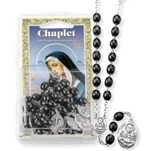 OUR LADY OF SORROWS WOOD BEAD CHAPLET