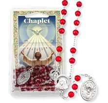 HOLY SPIRIT GLASS BEAD CHAPLET
