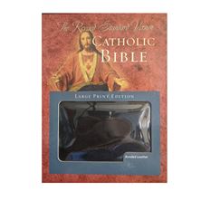 RSV CATHOLIC EDITION BIBLE - ENLARGED PRINT WITH THUMB INDEX