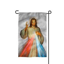 DIVINE MERCY GARDEN FLAG