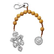 HOLY FACE and PARDON CRUCIFIX BACKPACK/BELT LOOP ROSARY CLIP
