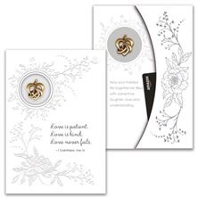 WEDDING GREETING CARD - 1 CORINTHIANS