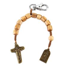Divine Mercy Back Pack/Belt Loop Rosary Clip
