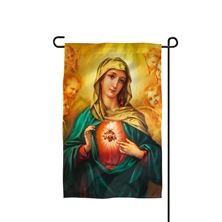 IMMACULATE HEART OF MARY GARDEN FLAG