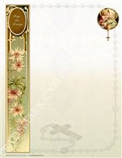 ROSARY STATIONERY - PACK OF 50 SHEETS