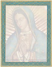 VIRGEN DE GUADALUPE STATIONERY - PACK OF 50 SHEETS (8½” x 11”)