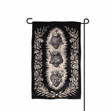 THREE HEARTS GARDEN FLAG