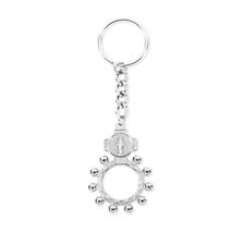 MIRACULOUS MEDAL ROSARY RING KEY CHAIN