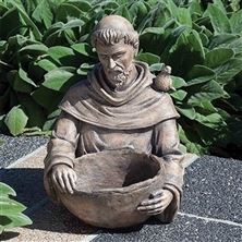 SAINT FRANCIS BIRDBATH - 19"