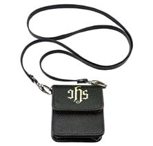 BLACK LEATHER CASE FOR PYX - I H S