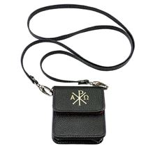 BLACK LEATHER CASE FOR PYX - CHI RHO