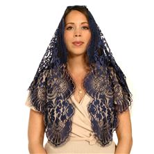 REAL FRENCH LACE MANTILLA - FRANCESA