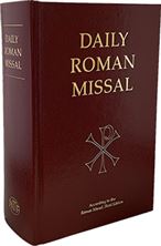 THE DAILY ROMAN MISSAL - BURGUNDY HARDCOVER