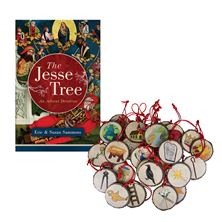JESSE TREE ORNAMENTS AND BOOK SET