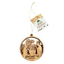 EWTN 2025 OLIVE WOOD NATIVITY CHRISTMAS ORNAMENT