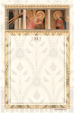 ANNUNCIATION STATIONERY - PACK OF 50 NOTE SHEETS  (5½” x 8½”)