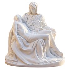 PIETA OUTDOOR STATUE - 22" WHITE
