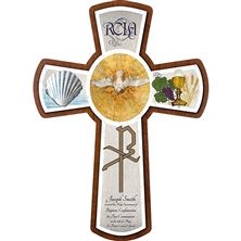 PERSONALIZED WALL CROSS - RCIA