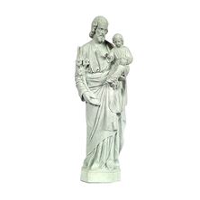 ST. JOSEPH and CHILD OUTDOOR STATUE - 24" GRAY