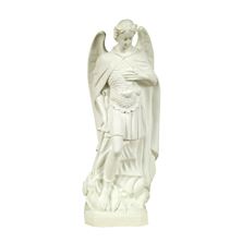 ST. MICHAEL OUTDOOR STATUE - 24" WHITE
