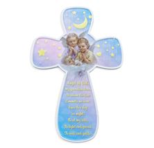 GUARDIAN ANGEL CROSS PLAQUE WITH PRAYER