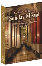 SAINT JOSEPH SUNDAY MISSAL PRAYERBOOK AND HYMNAL FOR 2026