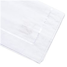 BAPTISMAL BLANKET WITH EMBROIDERED CROSS