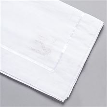 BAPTISMAL BLANKET WITH EMBROIDERED CROSS