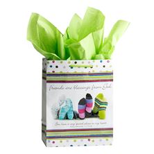 FRIENDS ARE BLESSINGS - GIFT BAG (WITH TISSUE PAPER)