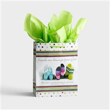 FRIENDS ARE BLESSINGS - GIFT BAG (WITH TISSUE PAPER)