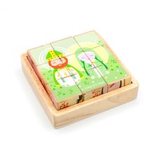 SAINT FRIENDS - 6 IN 1 - WOODEN CUBE PUZZLE