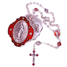 OUR LADY OF GUADALUPE ROSARY AND BOX SET