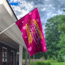 ANGEL OF LOVE HOUSE FLAG