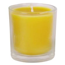 100% BEESWAX TUMBLER (WHISKEY GLASS) DEVOTIONAL CANDLE