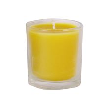 100% BEESWAX TUMBLER (WHISKEY GLASS) DEVOTIONAL CANDLE