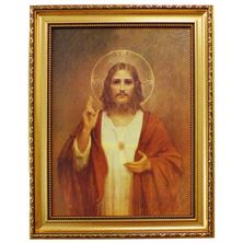 SACRED HEART OF JESUS BY CHAMBERS - 15 1/2" X 19"