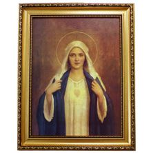 IMMACULATE HEART OF MARY BY CHAMBERS - 15 1/2" X 19"