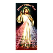 CHAPLET OF DIVINE MERCY NOVENA LAMINATED PAMPHLET