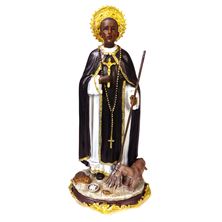 ST. MARTIN DE PORRES STATUE - 12"