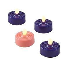 ADVENT TEA LIGHTS (SET OF 4) BATTERY LED